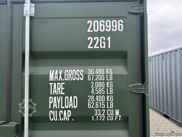 Container YANGZHOU NEW (ONE-WAY) 20FT ISO DV 8'6" STANDARD container