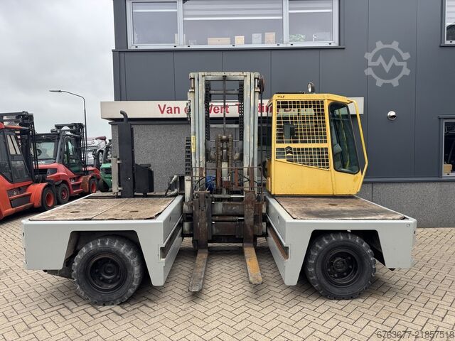 Baumann DX 40/14/43 SFH Sideloader Duplo 425 Freelift / Sideshift / telescopic 2004 LPG BAUMANN DX 40/14/43 SFH Zijlader Duplo 425 Freelift / Sideshift / uitschuif 2004 LPG