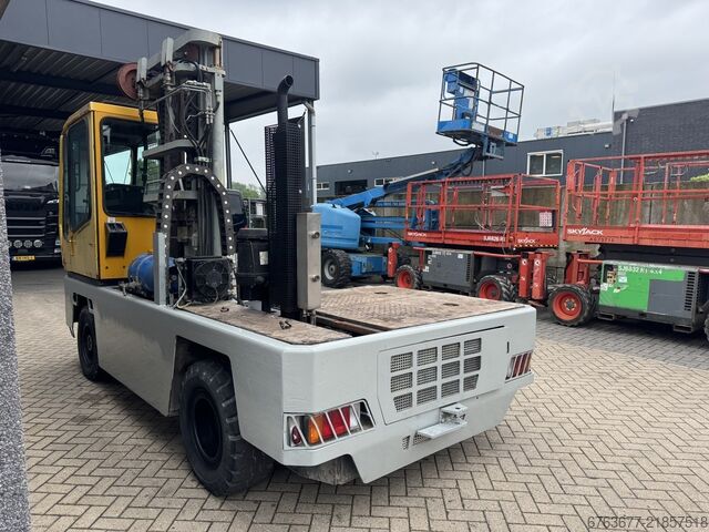 Baumann DX 40/14/43 SFH Sideloader Duplo 425 Freelift / Sideshift / telescopic 2004 LPG BAUMANN DX 40/14/43 SFH Zijlader Duplo 425 Freelift / Sideshift / uitschuif 2004 LPG