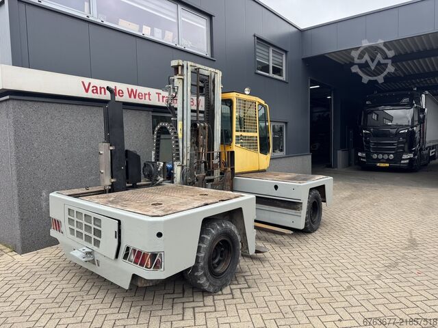Baumann DX 40/14/43 SFH Sideloader Duplo 425 Freelift / Sideshift / telescopic 2004 LPG BAUMANN DX 40/14/43 SFH Zijlader Duplo 425 Freelift / Sideshift / uitschuif 2004 LPG