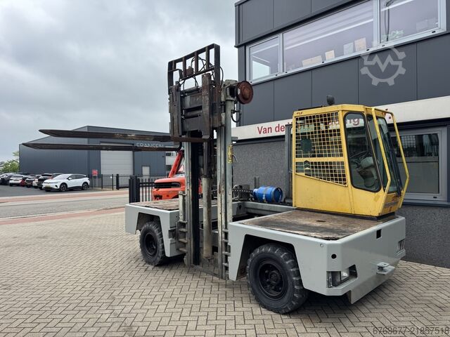 Baumann DX 40/14/43 SFH Sideloader Duplo 425 Freelift / Sideshift / telescopic 2004 LPG BAUMANN DX 40/14/43 SFH Zijlader Duplo 425 Freelift / Sideshift / uitschuif 2004 LPG