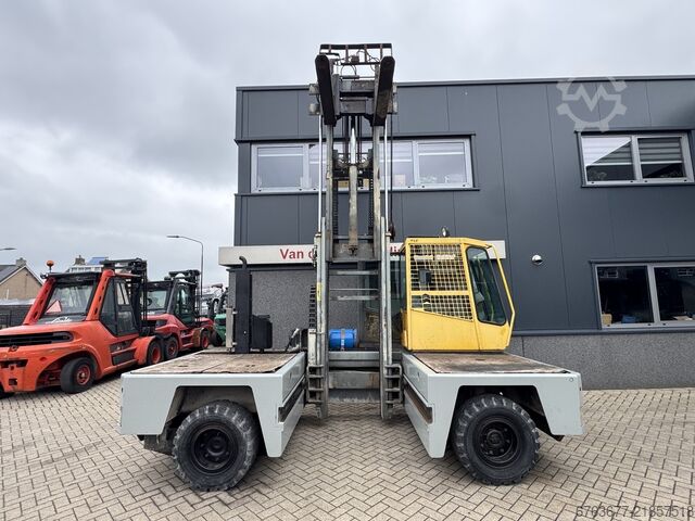 Baumann DX 40/14/43 SFH Sideloader Duplo 425 Freelift / Sideshift / telescopic 2004 LPG BAUMANN DX 40/14/43 SFH Zijlader Duplo 425 Freelift / Sideshift / uitschuif 2004 LPG