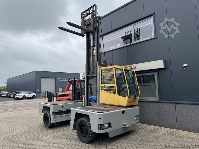 Baumann DX 40/14/43 SFH Sideloader Duplo 425 Freelift / Sideshift / telescopic 2004 LPG BAUMANN DX 40/14/43 SFH Zijlader Duplo 425 Freelift / Sideshift / uitschuif 2004 LPG
