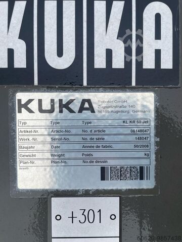 Industrieroboter KUKA KR60 Jet Robot-w mit 24 m Achse