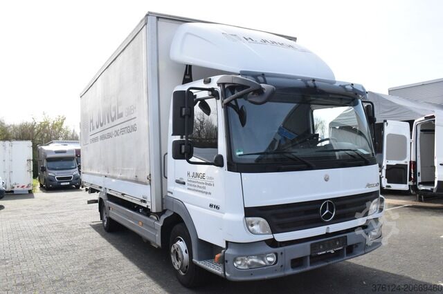 Transporter mit Pritsche & Plane mercedes-benz Atego 816 L Automatik*Ladebordwand*Tempomat