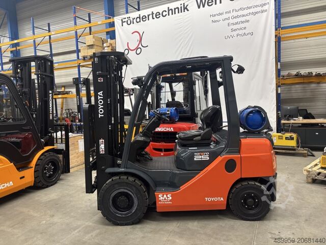 LPG Forklifts Toyota 8FGF25