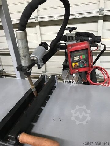 Welding table for band saw blades