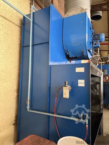 Industrial Spray Booths PSW Industrial Spray Booths Paint Line with Conveyor, Extraction & W