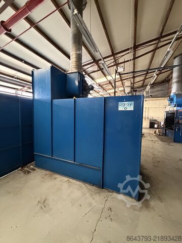 Industrial Spray Booths PSW Industrial Spray Booths Paint Line with Conveyor, Extraction & W