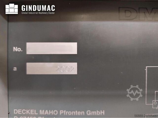 Universal Machining Centre DMG DECKEL MAHO DMC 125U