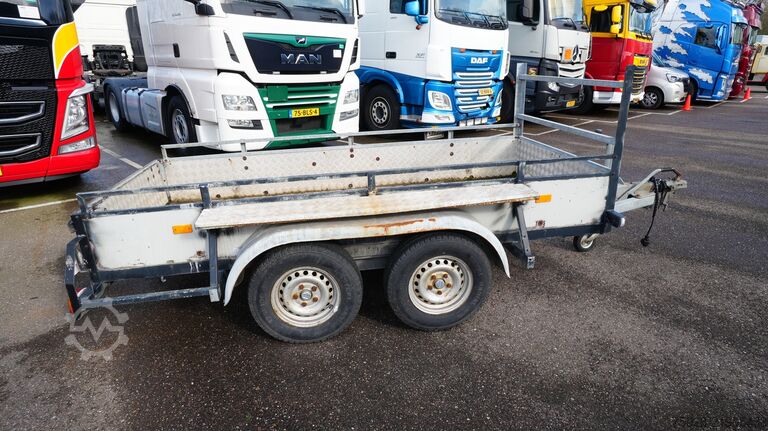 Loading platform SOLIDE 2 Axle open box trailer