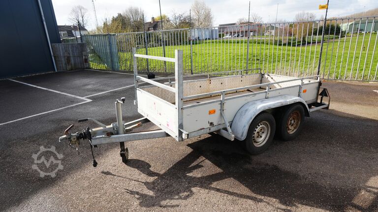 Loading platform SOLIDE 2 Axle open box trailer