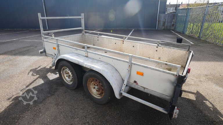 Loading platform SOLIDE 2 Axle open box trailer