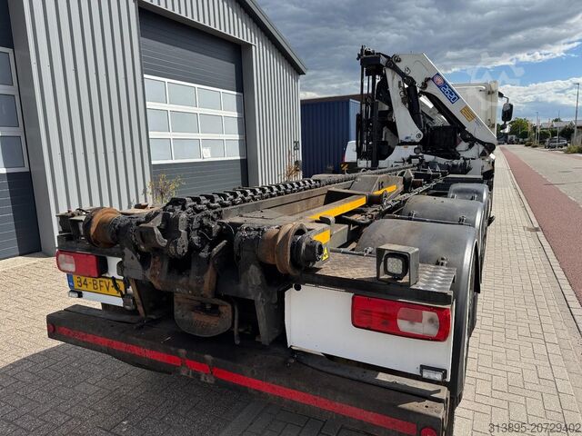 Kranwagen DAF CF410 FAQ HMF 2620, Unfall - Damaged.