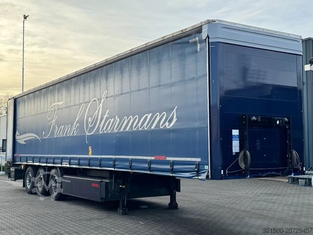 Schiebeplanen Kögel Schuifzeil met Coil / BPW-Disc / Lift-as