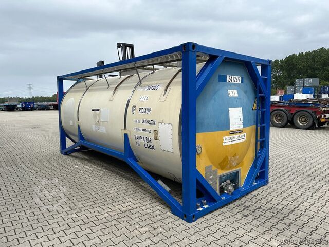 Tank container Welfit Oddy 20FT ISO, 23.950L / 1-COMP.  / IMO 1 / valid 2...