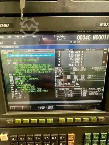 CNC turning and milling center MORI SEIKI NL3000Y/1250
