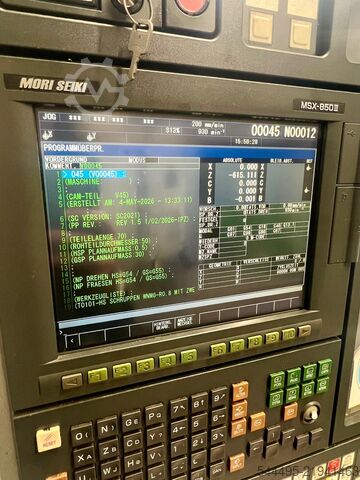 CNC turning and milling center MORI SEIKI NL3000Y/1250