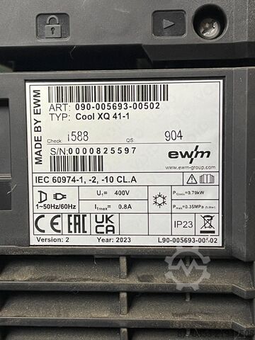 Welding set EWM Tetrix XQ 300 puls AC/DC Expert 3.0 5POL