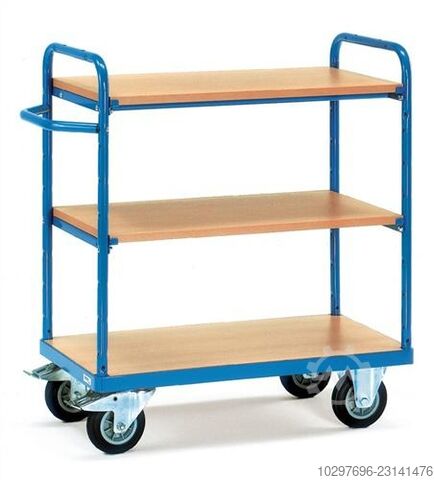 Shelf trolley L1000xW700xH1552mm - 1 piece  
