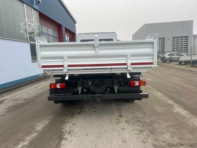 Kipper LKW MERCEDES-BENZ 1223 K Atego3 Meiller 3Seiten 2xAHK 3Sitzer