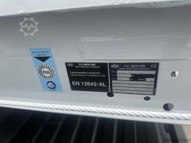 Kipper LKW MERCEDES-BENZ 1223 K Atego3 Meiller 3Seiten 2xAHK 3Sitzer