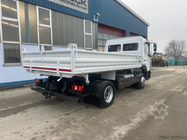 Dreiseitenkipper LKW MERCEDES-BENZ 1223 K Atego3 Meiller 3Seiten 2xAHK 3Sitzer