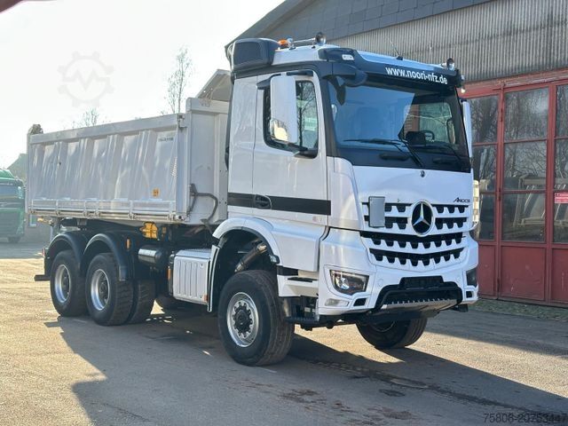 Dreiseitenkipper LKW MERCEDES-BENZ 3345 6x6 Meiller DSK 1,20m Bordwände AHK Hydr.