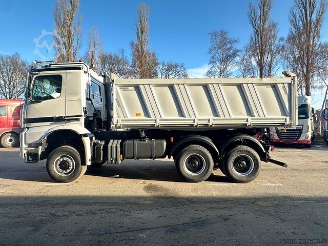 Dreiseitenkipper LKW MERCEDES-BENZ 3345 6x6 Meiller DSK 1,20m Bordwände AHK Hydr.