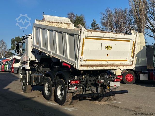 Dreiseitenkipper LKW MERCEDES-BENZ 3345 6x6 Meiller DSK 1,20m Bordwände AHK Hydr.