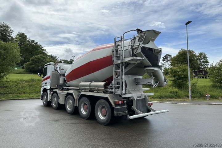 Concrete mixer truck Mercedes-Benz Arocs 4451 10x4 SWS / Swiss-Vehicle