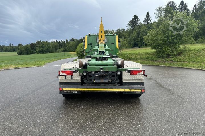 Roll-off tipper truck Scania G 440 LB 8x4 Moser / Swiss-Vehicle