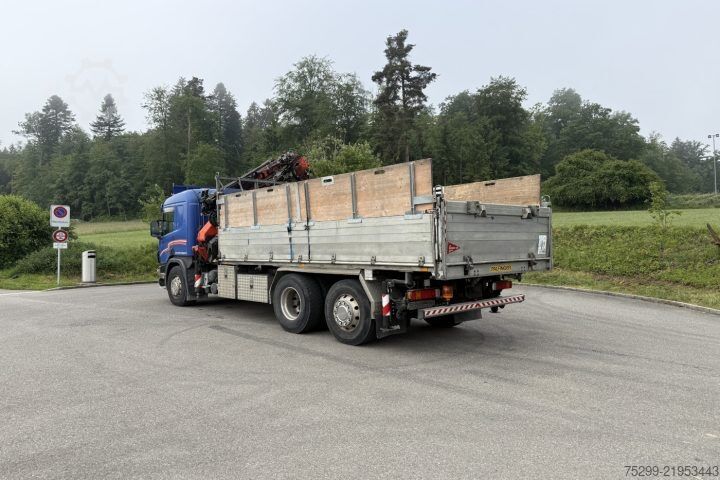 Truck mounted crane Scania P124GB 6x2*4 PK 27000D / Swiss-Vehicle