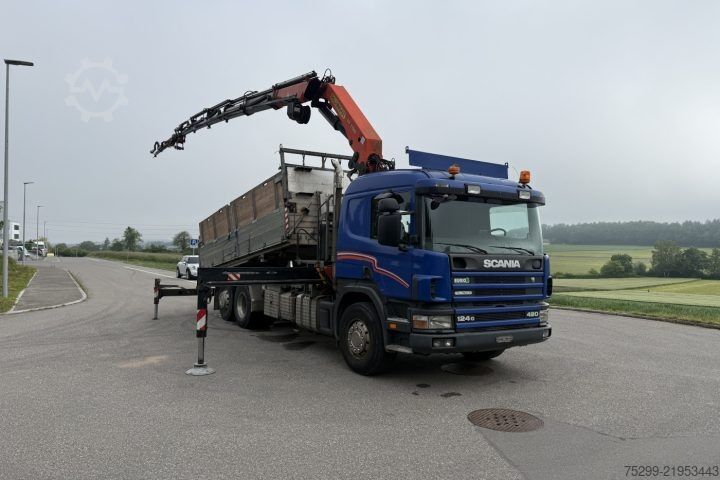 Truck mounted crane Scania P124GB 6x2*4 PK 27000D / Swiss-Vehicle