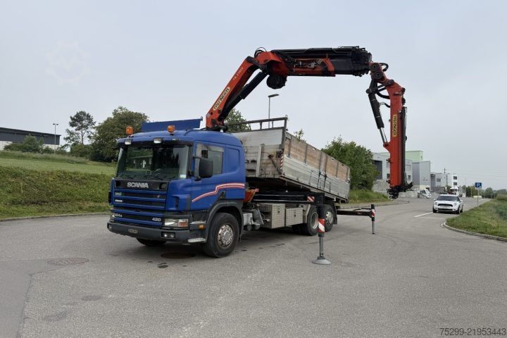 Truck mounted crane Scania P124GB 6x2*4 PK 27000D / Swiss-Vehicle