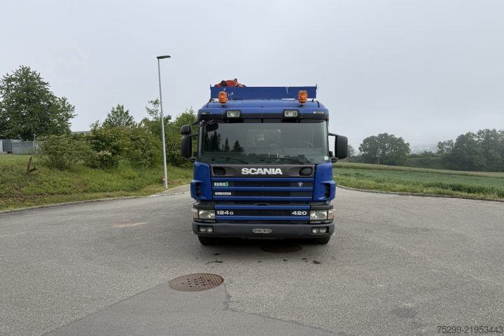 Truck mounted crane Scania P124GB 6x2*4 PK 27000D / Swiss-Vehicle