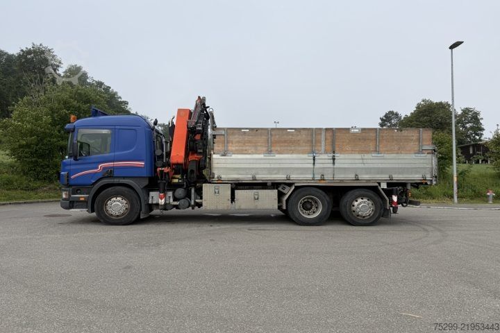 Truck mounted crane Scania P124GB 6x2*4 PK 27000D / Swiss-Vehicle