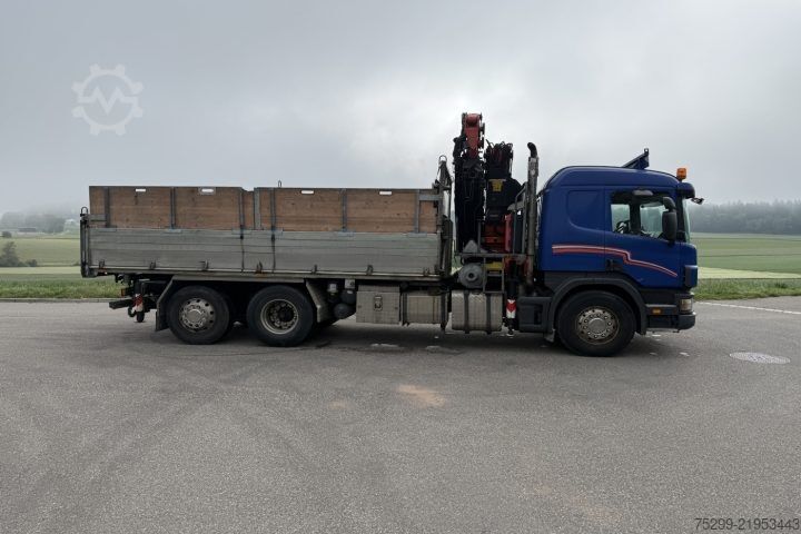 Truck mounted crane Scania P124GB 6x2*4 PK 27000D / Swiss-Vehicle