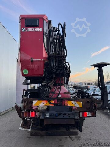 Holztransporter Scania R560 V8 **6X4+JONSERED 1020 CRANE**