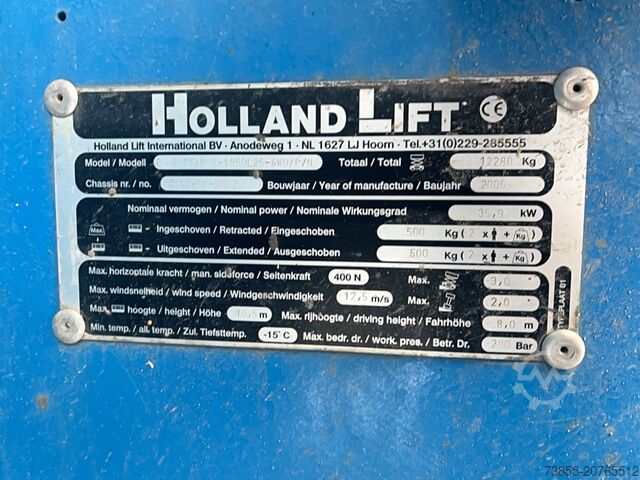 Scherenhubtisch Holland-Lift B195-DL25 (21m)