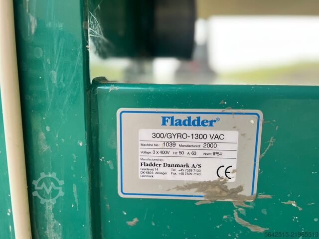 Brushing machine Fladder Gyro/300-1300 vac