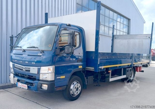 Pick-up van FUSO Canter 7C18 Pritsche 6.20m + Palfinger Kran