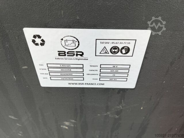Electric 4-wheel forklift Linde E16P-02