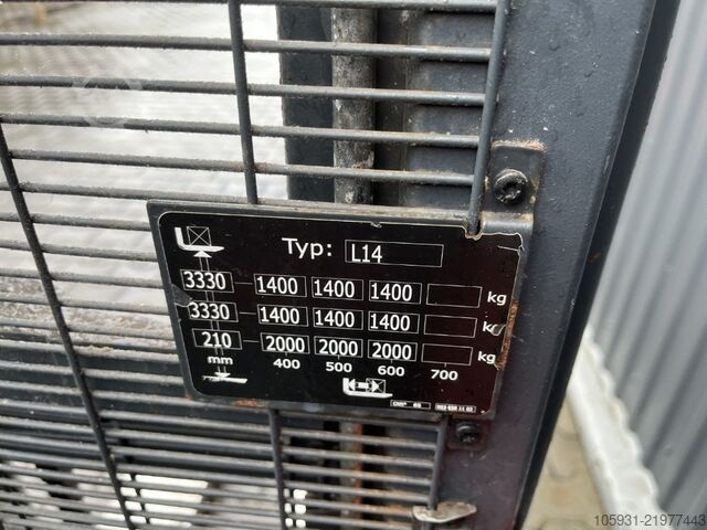 Pedestrian Stacker Linde L14i