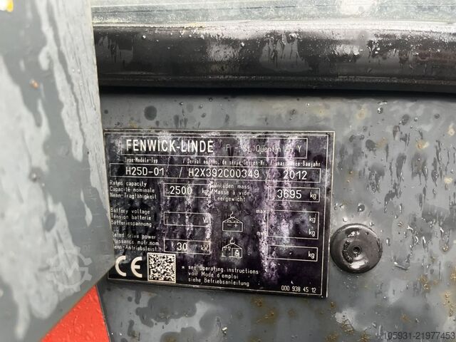 Diesel Forklift Linde H25D-01