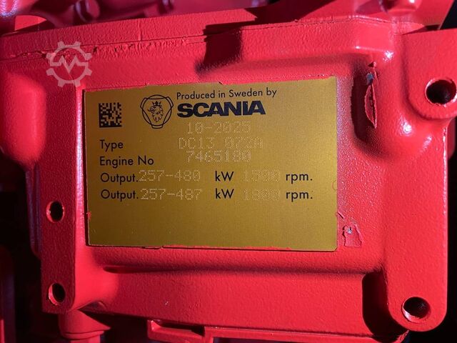 Generator set Scania DC13 072A - 550 kVA Generator - DPX-19764