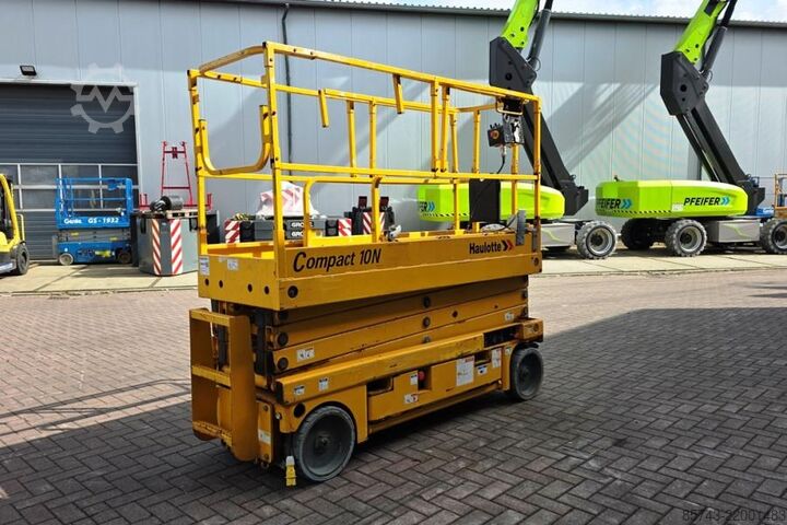 Scherenhebebühne Haulotte Compact 10N Electric, 10m Working Height, 230kg Ca