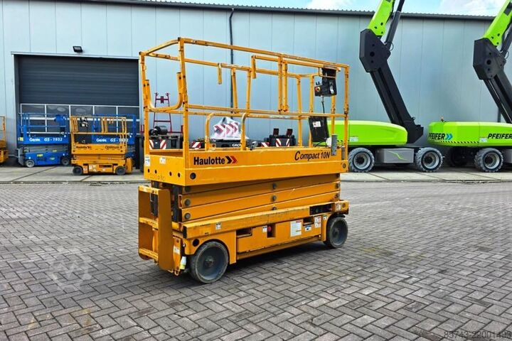 Scherenhebebühne Haulotte Compact 10N Electric, 10m Working Height, 230kg Ca