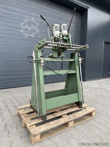Drill, milling machine for locks and dowels  