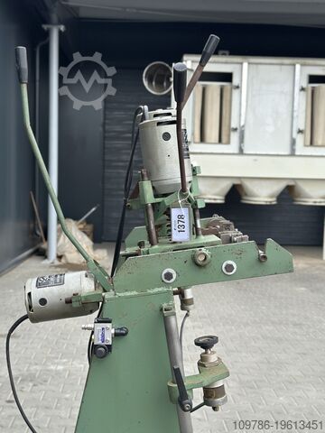 Drill, milling machine for locks and dowels  